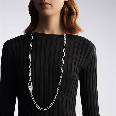 hermes cadenas necklace|Kelly Cadenas long necklace, large model .